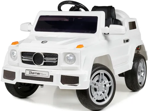 Samochód dla dziecka BAMBI RACER Suv Jeep 1 osobowy Biały