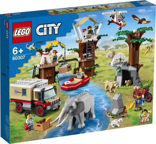 LEGO City Yaban Hayatı Kurtarma Kampı (60307)