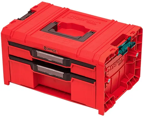 Skrzynia na narzędzia QBRICK Drawer 2 Toolbox Expert Pro Red Ultra HD