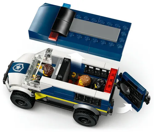 LEGO 60479 City Furgonetka policyjnego konwoju więziennego
