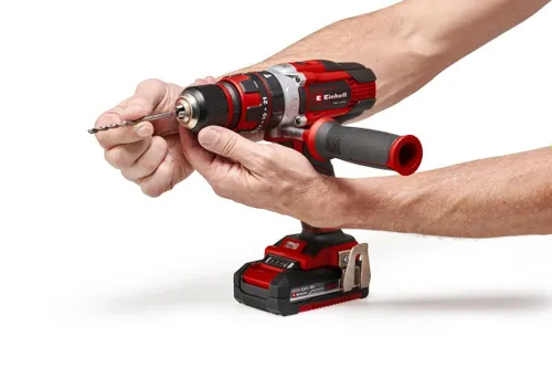 Wiertarko-wkrętarka EINHELL TE-CD 18/48 Li-Solo + Akumulator EINHELL 4512097 2.5 Ah 18V + Ładowarka