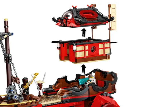 Конструктор Lego 71705 Ninjago - Летающий корабль Мастера Ву