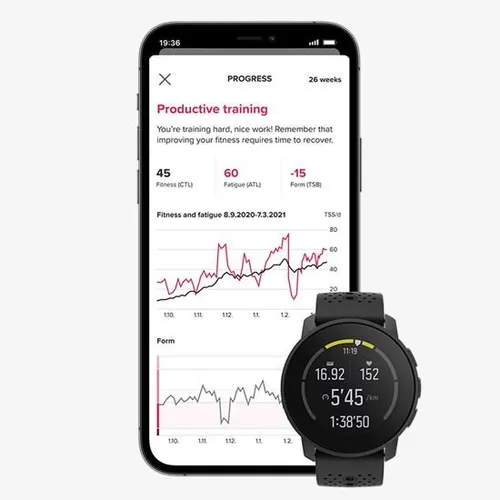 Спортивные часы Suunto 9 Peak 43mm GPS титановый синий