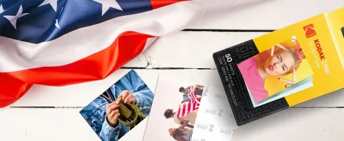Aparat KODAK Step Touch Czarny + Wkład (20 zdjęć)