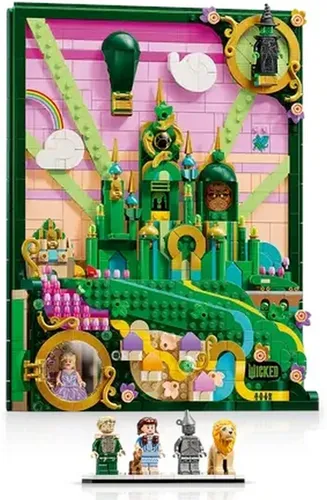 LEGO Wicked 75685 Obraz Emerald City