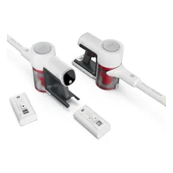 Odkurzacz pionowy SHARP Comfort VC-SV12AEU-W z dwiema bateriami