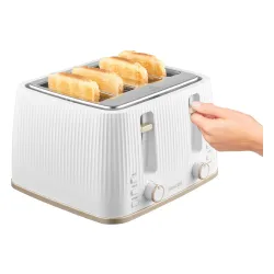 Toster Sencor STS 7540WH Ruszt do bułek Rozmrażanie 1860W