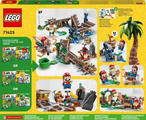 Конструктор Lego Super Mario поездка на повозке Дидди Конга - набор расширения (71425)