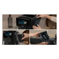Автоматическая кофемашина Siemens EQ900 iAroma TQ927E05 холодный кофе ширина 31,5см