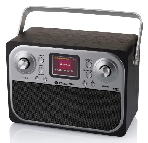 Radioodbiornik GoGEN DAB 700 BTCB Radio FM DAB+ Bluetooth Czarny
