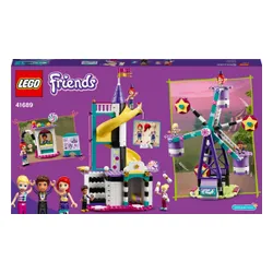 Конструктор Lego Friends Волшебное колесо обозрения и горка (41689)