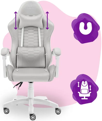 Fotel gamingowy HELL'S CHAIR HC-1000 Kids Szary