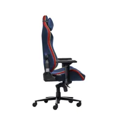 Fotel Trust GXT 721SM Ruya Pro Premium do 150kg Tkanina Skóre ECO Niebieski Superman