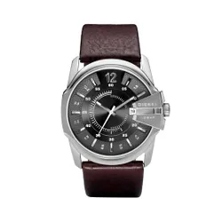 Diesel Master Chief DZ1206 Dark Brown / Silver / Steel Saatler