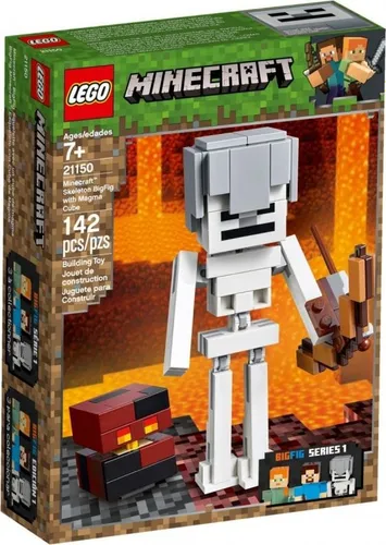 LEGO Minecraft BigFig Magmatik küplü iskelet (21150)