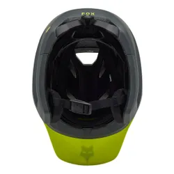 Kask rowerowy FOX Dropframe Pro Runn Czarno-żółty MTB (rozmiar L) MIPS