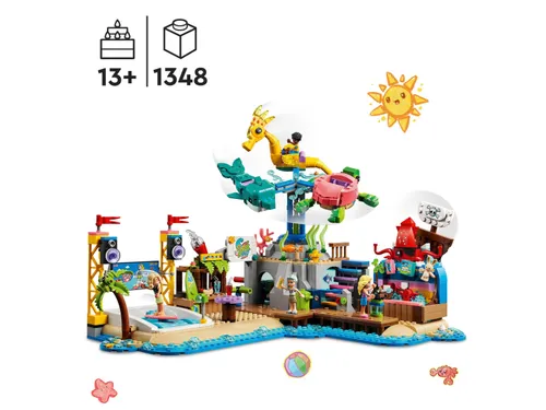 LEGO Friends 41737 Plaj Eğlence Parkı