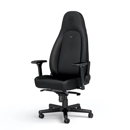 Fotel Noblechairs ICON Black Edition Gamingowy do 150kg Skóra ECO High Tech Czarny