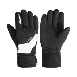 Rękawice narciarskie męskie ZIENER Gatis Aquashield black/white