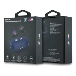 Słuchawki dokanałowe BMW M Metal Logo ENC Niebieski