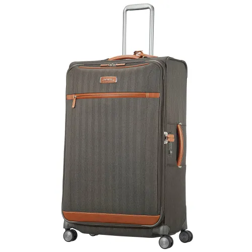 Samsonite Lite DLX extensibil mare-carcasă de măsline închisă