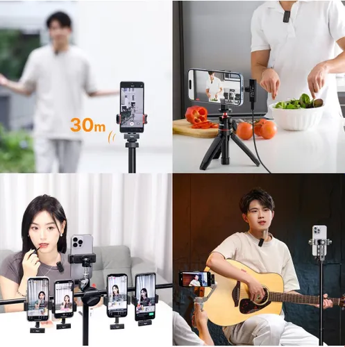 Bezprzewodowy zestaw mikrofonów ULANZI HM2301