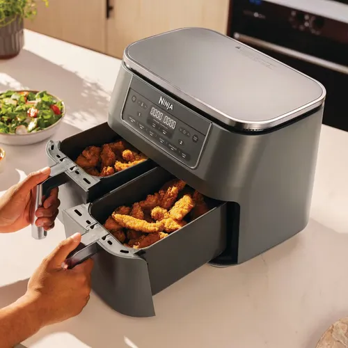 Air fryer Frytkownica beztłuszczowa NINJA Dual Zone DZ300EU 7,6 l Szary