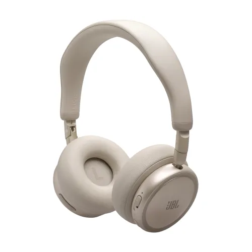 Słuchawki bezprzewodowe JBL Live 680NC Nauszne Bluetooth 6.0 Piaskowy