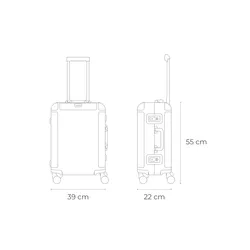 Чемодан Travelite Next Trolley s-silver