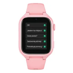 Smartwatch STELIO Junior 4G Różowy