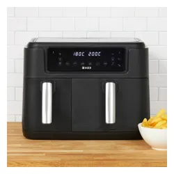 Air Fryer Frytkownica beztłuszczowa HADEN HAD214065 2400 W HADEN 9.5L podwójnym koszem