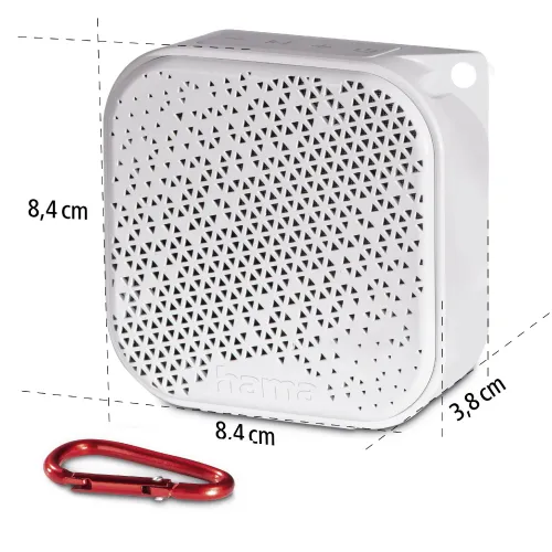 Głośnik Bluetooth Hama Pocket 3.0 3,5W Biały