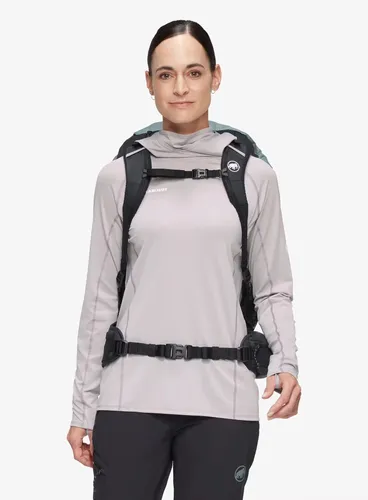 Plecak turystyczny damski Mammut Ducan Spine 50-60 - strata/black