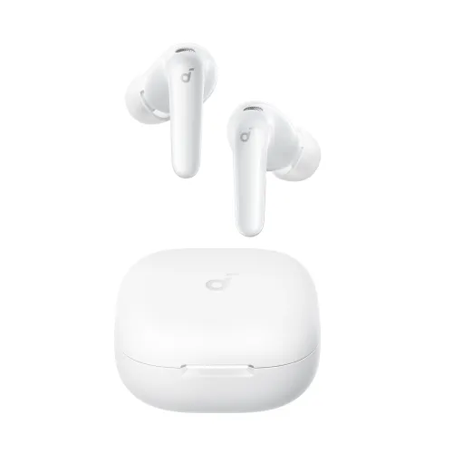 Słuchawki bezprzewodowe Soundcore R60i NC Dokanałowe Bluetooth 6.1 ANC Funkcje AI Biały