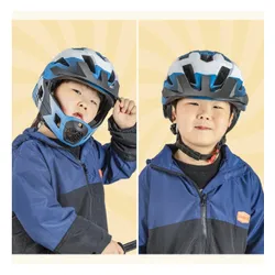Kask rowerowy dziecięcy, Szczękowy, na rower, hulajnogę, ROCKBROS, M