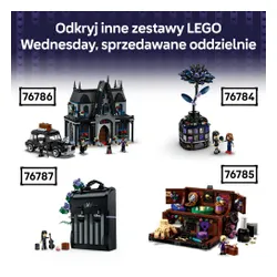 LEGO 76788 Wednesday Akademia Nevermore