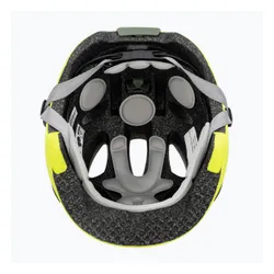 Kask rowerowy dziecięcy UVEX Oyo Jr neon yellow/moss green matt