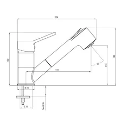 Bateria DEANTE Narcyz BDN 071M Chrom