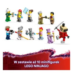 LEGO 71837 NINJAGO Warsztaty w mieście NINJAGO