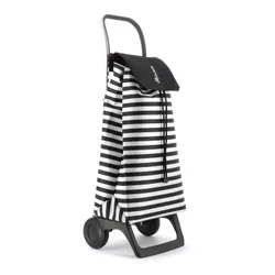 Wózek na zakupy 2-kołowy Rolser Jet Marina Joy - white / black