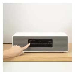 Wieża Panasonic SC-DM502E-W 40W Bluetooth Radio FM, DAB+ Biały