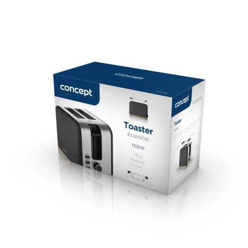 Toster Concept Elwood TE2016 Rozmrażanie 930W