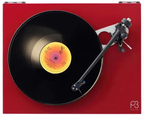 Gramofon REGA Planar 3 Wkładka Rega Nd5 Czerwony