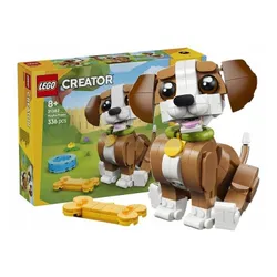 KLOCKI LEGO CREATOR 31382 Urocze zwierzątka: psotny szczeniaczek, zestaw +8