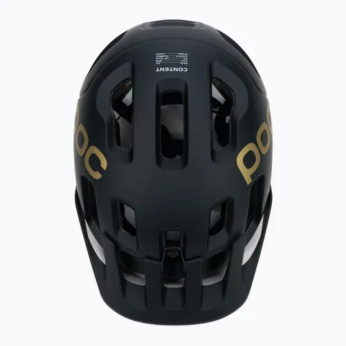Kask rowerowy POC Tectal Fabio Ed. uranium black matt/gold