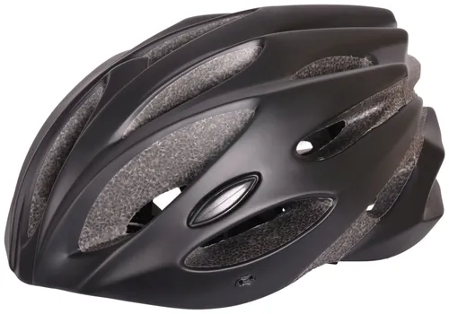 Kask rowerowy VÖGEL VKA-944 Czarny MTB z lampką (rozmiar M)