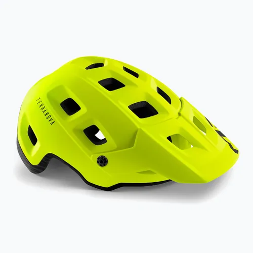 Kask rowerowy MET Terranova yellow