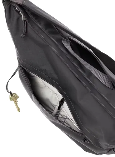 Рюкзак Fjallraven городская сумка через плечо coal black