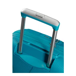 Маленький расширенный чемодан American Tourister StarVibe-verdigris