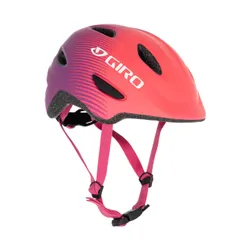 Kask rowerowy dziecięcy Giro Scamp Integrated Mips Jr matte pink/purple fade
